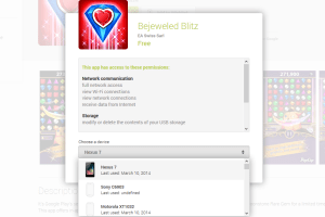How to delete Android devices from Google Play store
