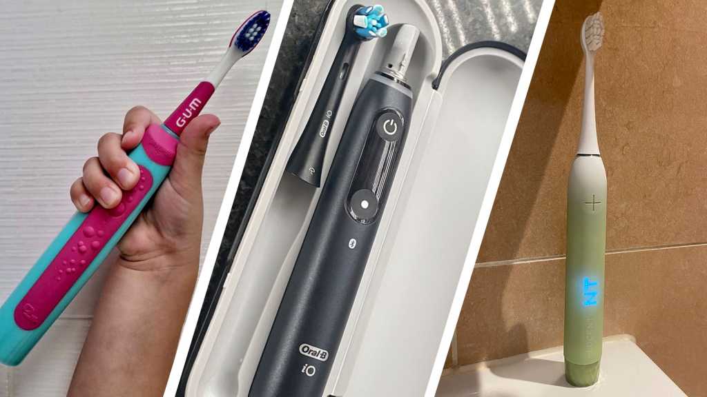 Electric toothbrushes from Gum, Oral-B and Be Lucent