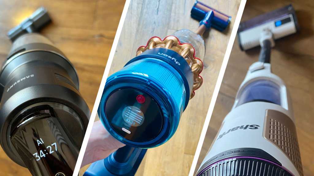 Samsung Bespoke Jet AI, Dyson Gen5detect, Shark Detect Pro