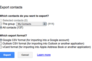 How to put phone contacts on a PC