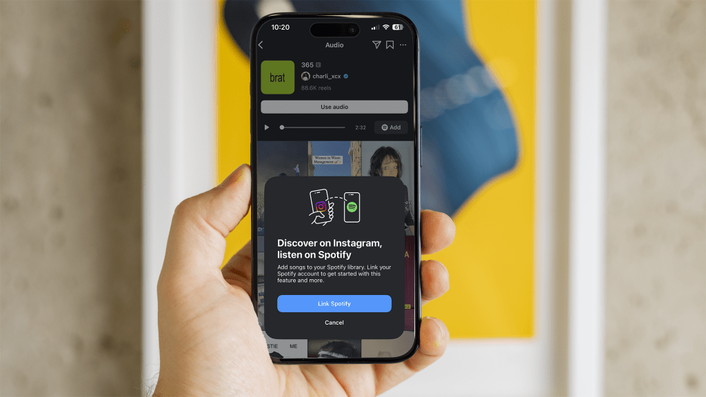 How to save music from Instagram to Spotify