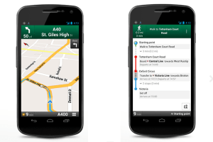 How to use Google Navigation as a free sat nav app