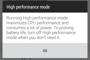 Enable HTC One M8 developer options and High Performance Mode