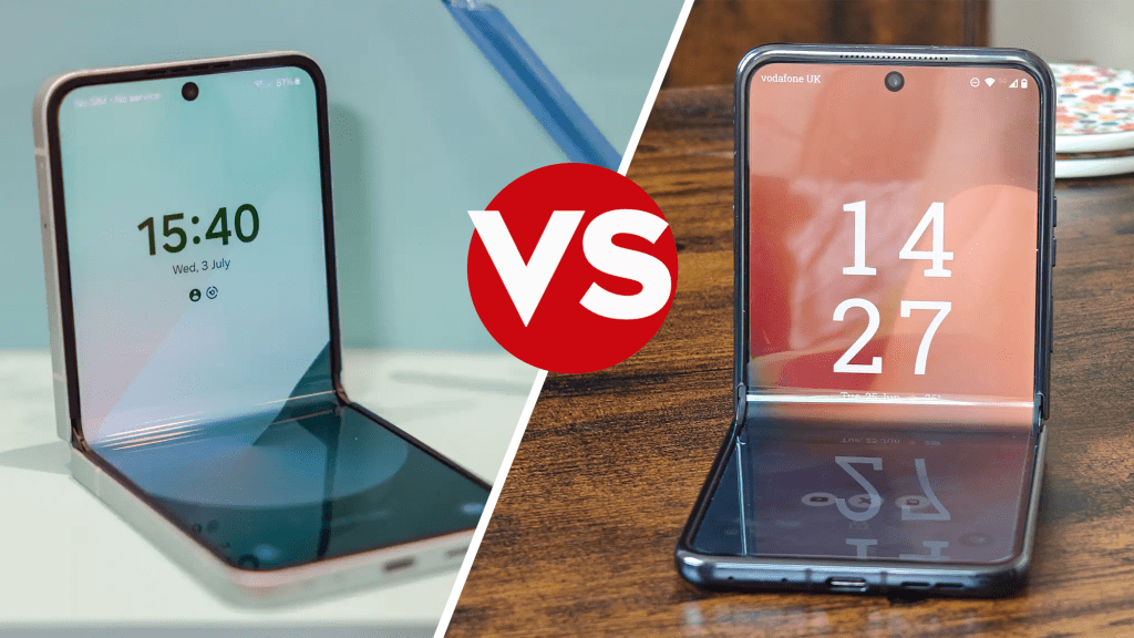 Samsung Galaxy Z Flip 6 vs Motorola Razr 50 Ultra