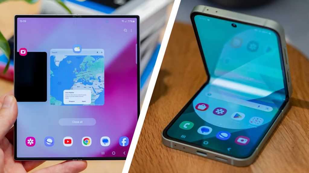 Samsung Galaxy Z Fold 6 and Z Flip 6