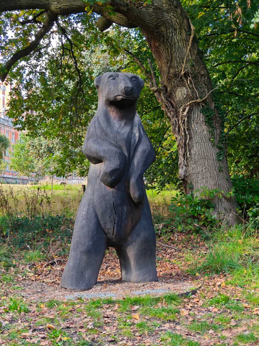 Xiaomi Mix Flip 50Mp Bear statue 2x zoom